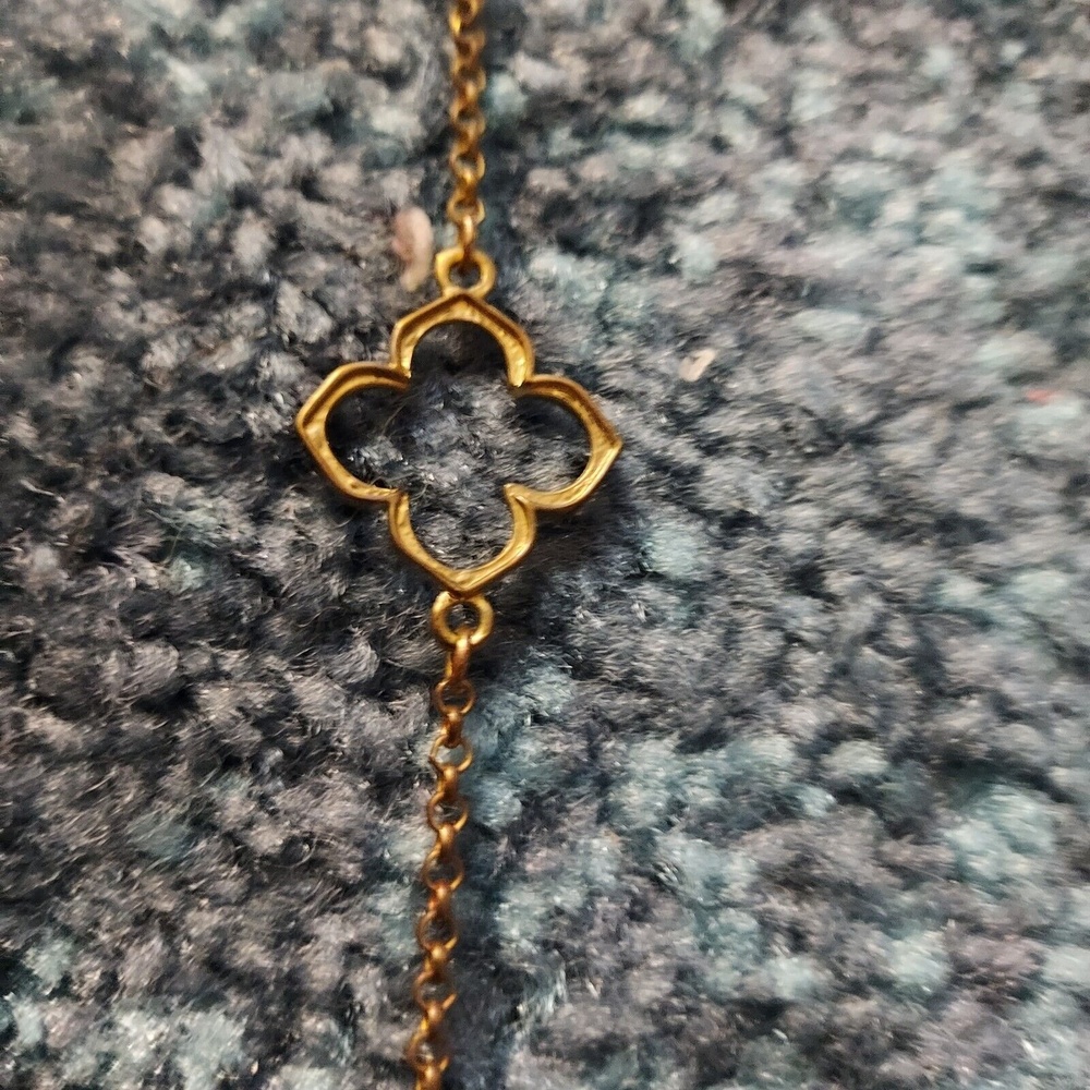 Jack E Oh's Nyc 4 Leaf Clover Statement Necklace … - image 6